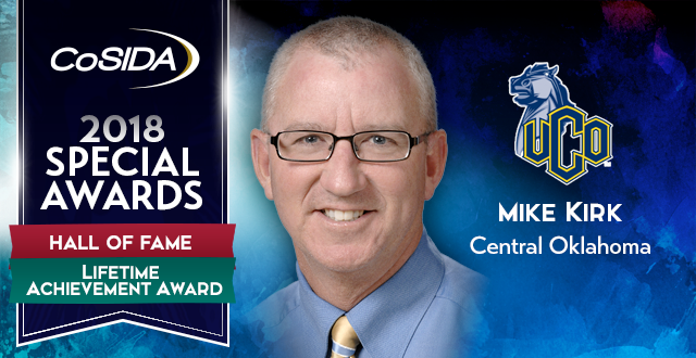 Special Awards Salute: Mike Kirk (Central Oklahoma), Hall of Fame, Lifetime Achievement